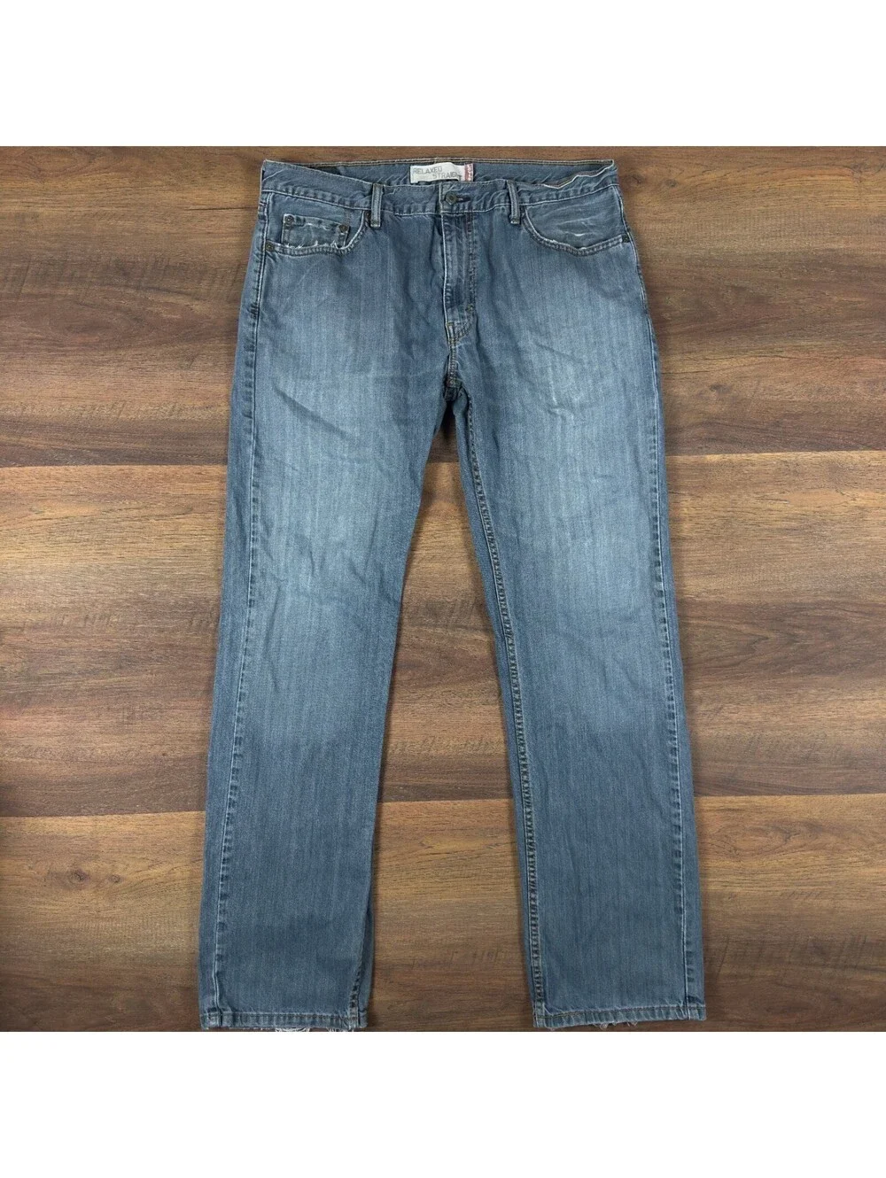 Vintage Y2K Levis 559 Relaxed Straight Jeans Mens 36x34 Blue